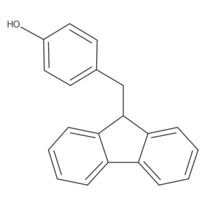 4-(9H-Fluoren-9-ylmethyl)phenol Structure