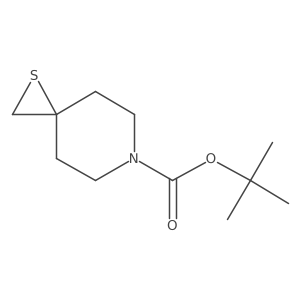 Tert-butyl 1-thia-6-azaspiro[2.5]octane-6-carboxylate Structure