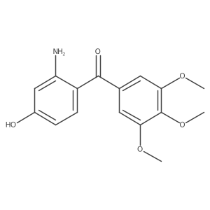 (2-Amino-4-hydroxyphenyl)(3,4,5-trimethoxyphenyl)methanone结构式