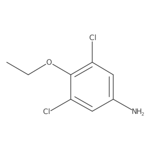 3,5-Dichloro-4-ethoxyaniline结构式