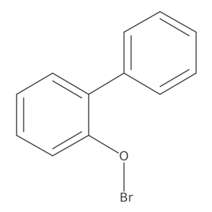 [1,1a(2)-Biphenyl]-2-yl hypobromite结构式