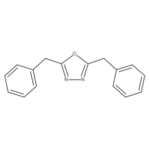 2,5-Dibenzyl-1,3,4-oxadiazole结构式