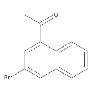 1-(3-Bromonaphthalen-1-yl)ethanone Structure