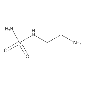 N-sulfamoylethylenediamine结构式