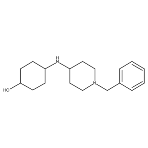 4-((1-Benzylpiperidin-4-yl)amino)cyclohexan-1-ol Structure