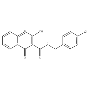 N-(4-chlorobenzyl)-2-hydroxy-4-oxo-4H-pyrido[1,2-a]pyrimidine-3-carboxamide结构式