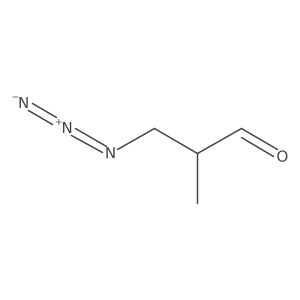 3-Azido-2-methylpropanal Structure