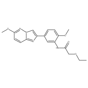 2-ethoxy-N-(2-methoxy-5-(6-methoxyimidazo[1,2-b]pyridazin-2-yl)phenyl)acetamide Structure