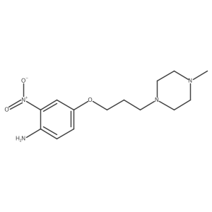 4-(3-(4-Methylpiperazin-1-yl)propoxy)-2-nitroaniline Structure