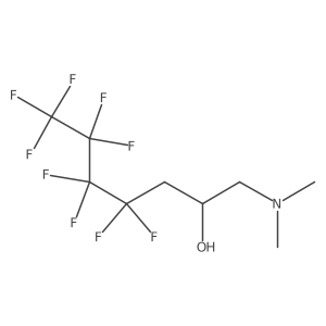 1-(Dimethylamino)-4,4,5,5,6,6,7,7,7-nonafluoroheptan-2-ol Structure