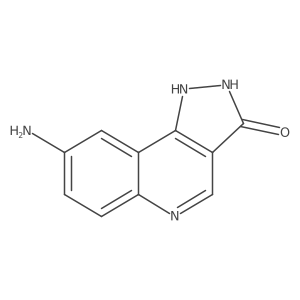 Nc1ccc2ncc3c(=O)[nH][nH]c3c2c1结构式