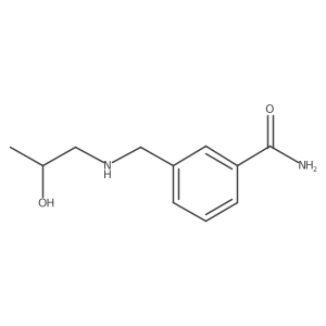 3-{[(2-Hydroxypropyl)amino]methyl}benzamide结构式