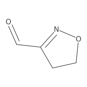 4,5-Dihydro-1,2-oxazole-3-carbaldehyde Structure