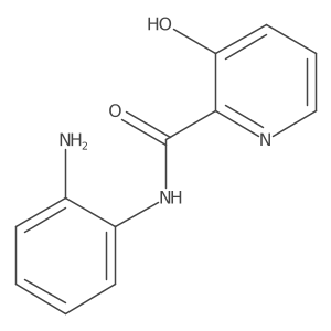 N-(2-Aminophenyl)-3-hydroxy-2-pyridinecarboxamide结构式