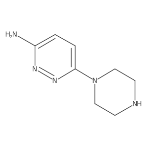 6-Piperazin-1-ylpyridazin-3-amine Structure