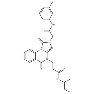 N-(4-ethoxybenzyl)-4-({3-[(4-fluorophenyl)thio]pyrazin-2-yl}oxy)benzamide Structure
