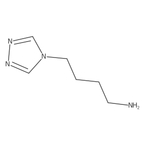 4-(4H-1,2,4-triazol-4-yl)butan-1-amine结构式