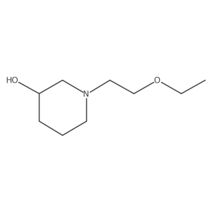 1-(2-Ethoxyethyl)piperidin-3-ol Structure