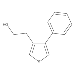 2-(4-Phenylthiophen-3-yl)ethanol Structure