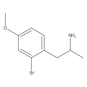 (2R)-1-(2-bromo-4-methoxyphenyl)propan-2-amine Structure