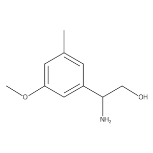 (S)-2-Amino-2-(3-methoxy-5-methylphenyl)ethanol Structure