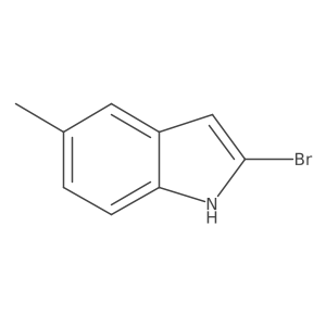 1H-Indole, 2-bromo-5-methyl- Structure