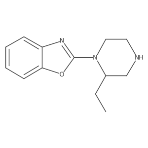 2-(2-Ethylpiperazin-1-yl)-1,3-benzoxazole Structure