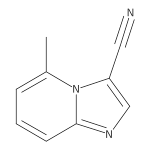 5-Methylimidazo[1,2-a]pyridine-3-carbonitrile结构式