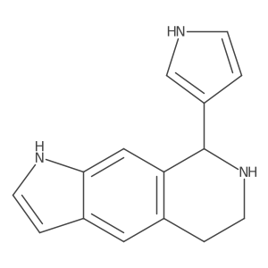 1H-Pyrrolo[3,2-g]isoquinoline, 5,6,7,8-tetrahydro-8-(1H-pyrrol-3-yl)-结构式