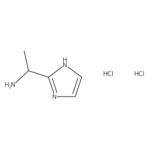 [1-(1H-imidazol-2-yl)ethyl]amine dihydrochloride结构式