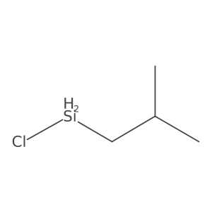 Chloro(2-methylpropyl)silane Structure