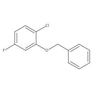 2-(Benzyloxy)-1-chloro-4-fluorobenzene Structure