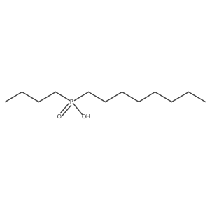 Butyl(octyl)phosphinic acid Structure