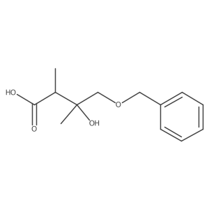 4-(Benzyloxy)-3-hydroxy-2,3-dimethylbutanoic acid结构式