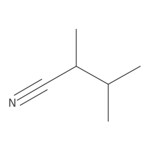 2,3-Dimethylbutanenitrile Structure