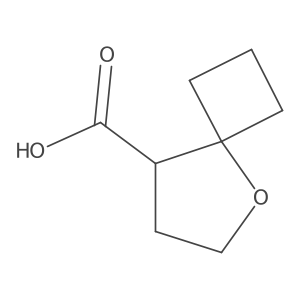 5-Oxaspiro[3.4]octane-8-carboxylic acid Structure