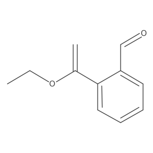 2-(1-Ethoxyethenyl)benzaldehyde结构式