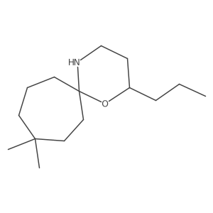9,9-Dimethyl-2-propyl-1-oxa-5-azaspiro[5.6]dodecane Structure