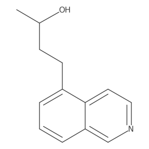 (2R)-4-(isoquinolin-5-yl)butan-2-ol结构式