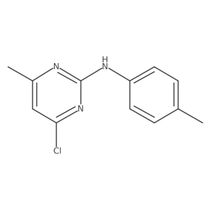 4-chloro-6-methyl-N-(4-methylphenyl)pyrimidin-2-amine Structure