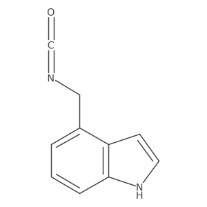 4-(isocyanatomethyl)-1H-indole结构式