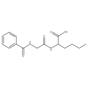 Methionine, N-hippuroyl-, DL-结构式