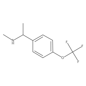 N-methyl-1-[4-(trifluoromethoxy)phenyl]ethanamine Structure