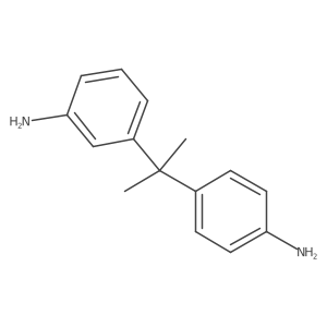 3-(2-(4-Aminophenyl)propan-2-yl)aniline Structure