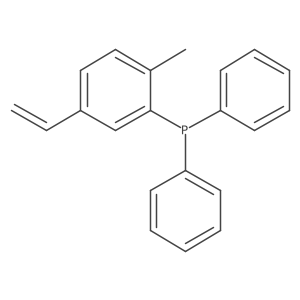 3-(Diphenylphosphino)-4-methyl-styrene Structure