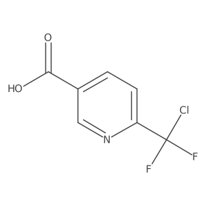 6-(Chlorodifluoromethyl)nicotinic acid Structure