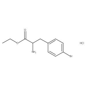 H-Phe(4-Br)-OEt.HCl结构式