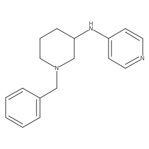 N-(1-benzylpiperidin-3-yl)pyridin-4-amine Structure