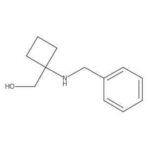 [1-(Benzylamino)cyclobutyl]methanol Structure