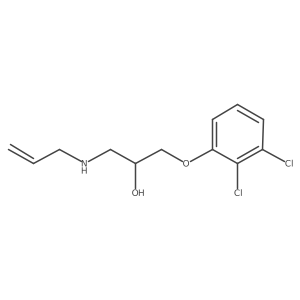 1-(2,3-Dichlorophenoxy)-3-(2-propen-1-ylamino)-2-propanol Structure